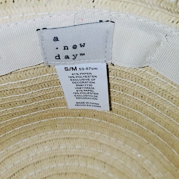 Packable Down Brim Straw Hat - A New Day™ | NWT - Picture 9 of 9
